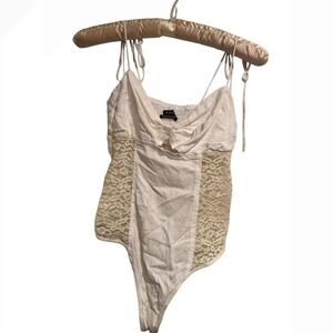 Urban outfitters stunning Out from Under lace with tie bodysuit